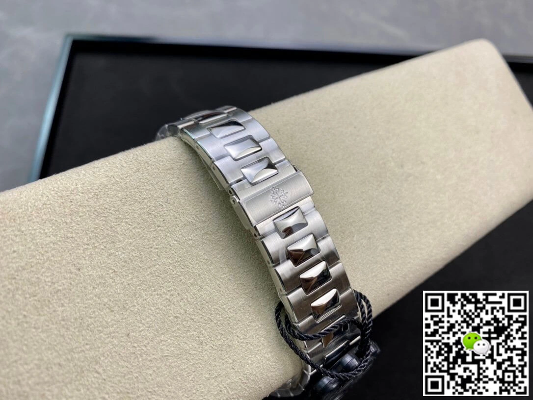 Patek Philippe Nautilus 5713 1G-010 PPF Factory 1:1 Best Edition Replica Watch V4 Blue Dial Swiss Cal.324 SC